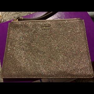 Kate Spade Glitter Clutch